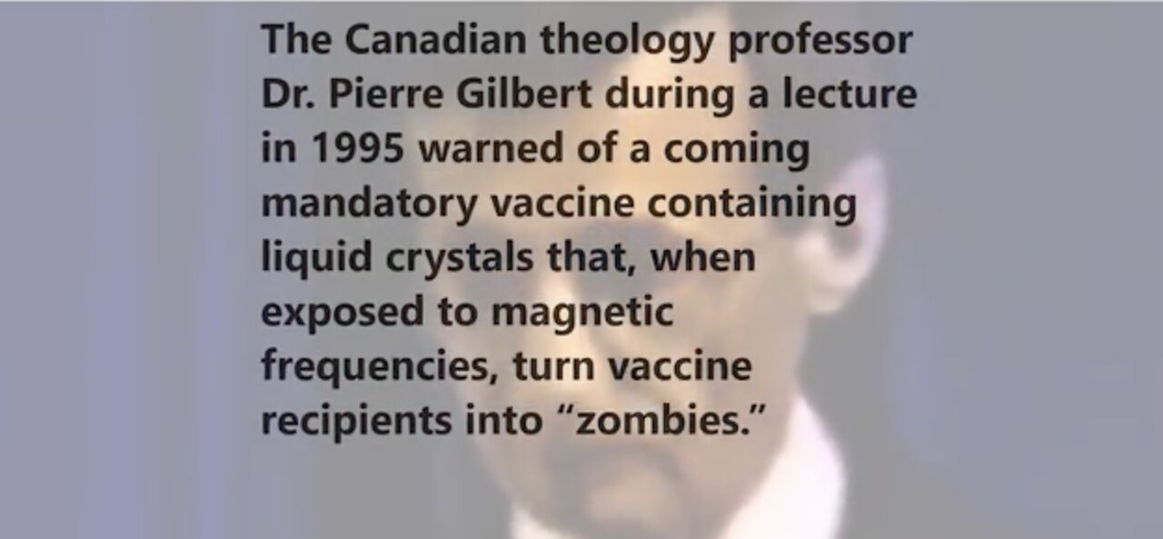 MAGNETIC VACCINES - DR. PIERRE GILBERT (1995)