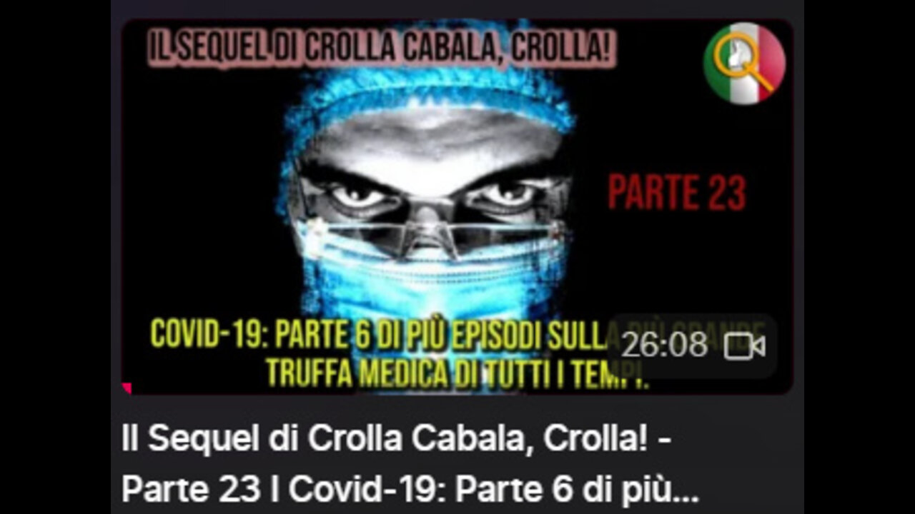 👁️‍🗨️🙏👁️IL SEQUEL DI CROLLA CABALA CROLLA! - PARTE 23 ♻️⚕️💲