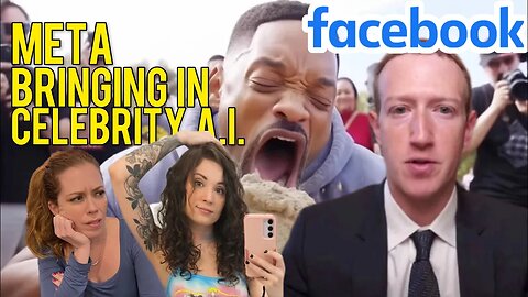 Meta/Facebook Is Generating INSANE Celebrity A.I.; SimpCast with Chrissie Mayr, Melonie Mac, Keanu 