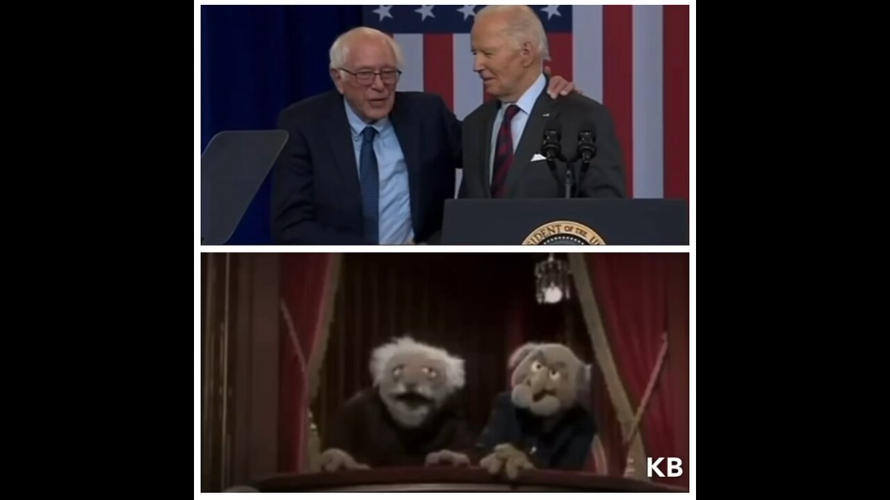 If running for President and Vice President who? Statler and Waldorf or Biden and Bernie lol 😂