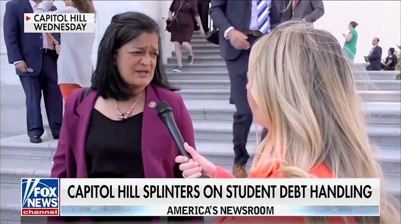 Dem Rep Jayapal Dodges On Who's Paying For 'Free College For All'