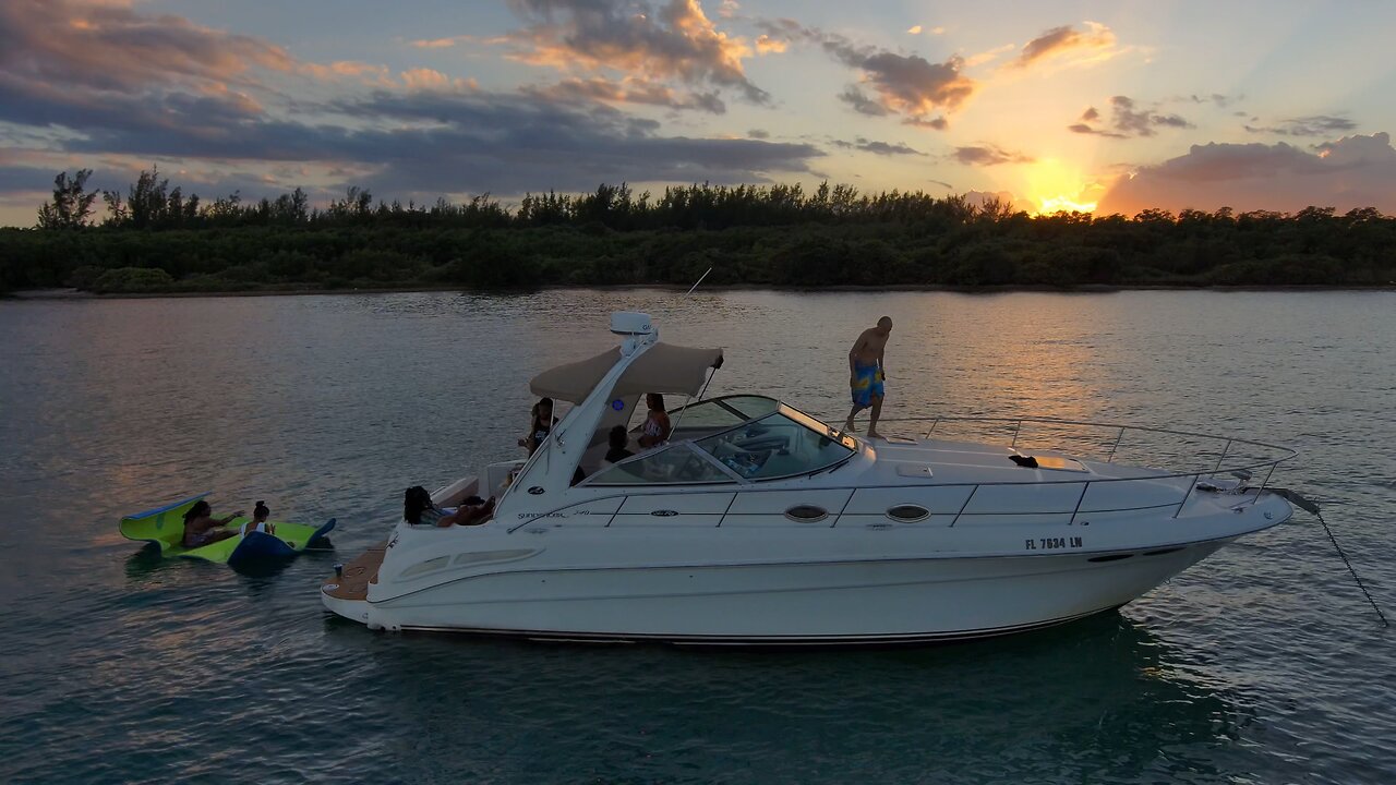 Blasian Parents Skydio 2+ Drone Video Ajare's Birthday Onboard Charter M/Y Vacilon With Capt Nick!