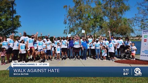 'Walk against hate' held in Boca Raton