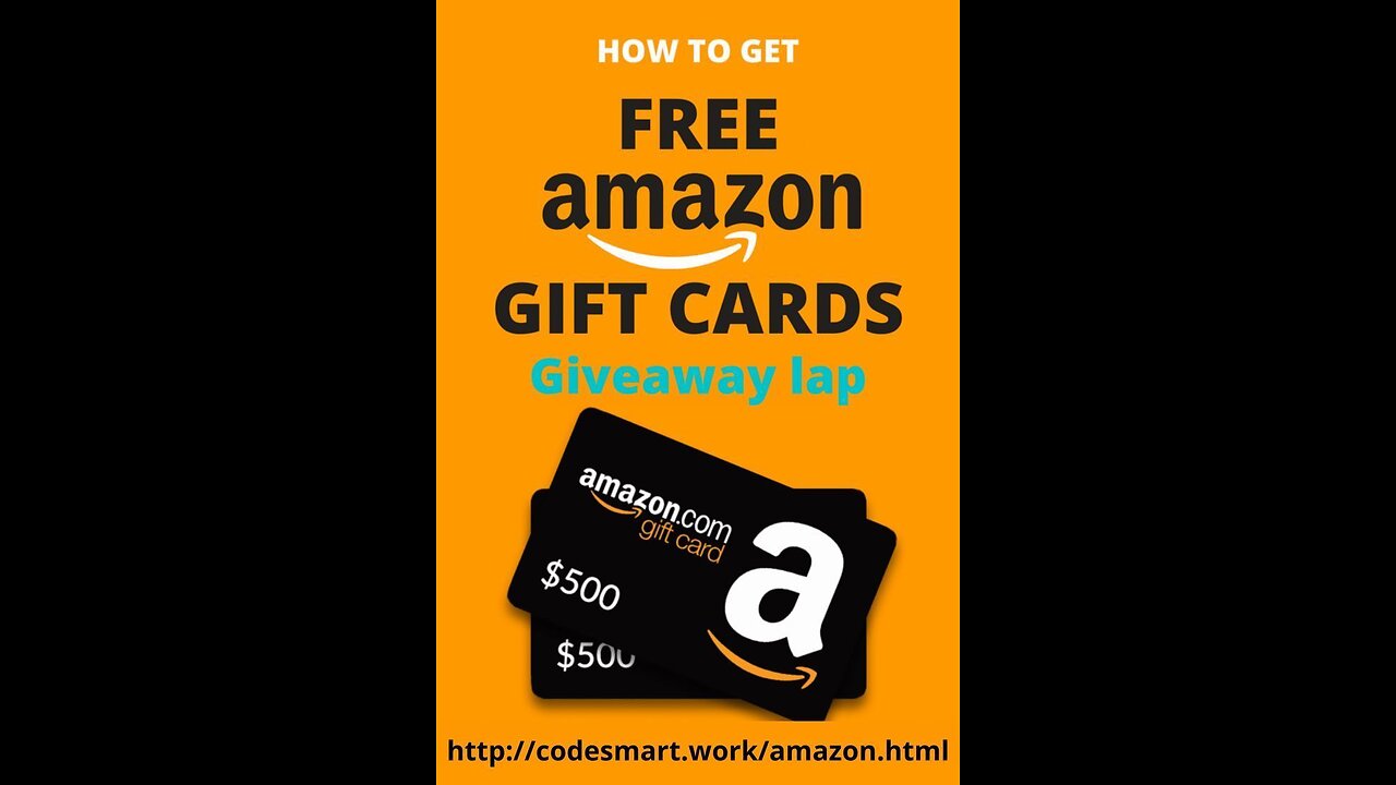 Amazon generously gives away free gift cards for a chance to win