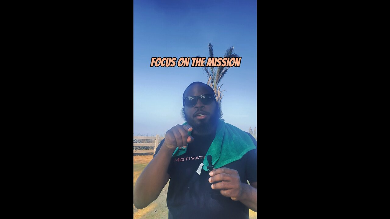 Focus On The Mission #dayodman #journey #focusing #eeyayyahh