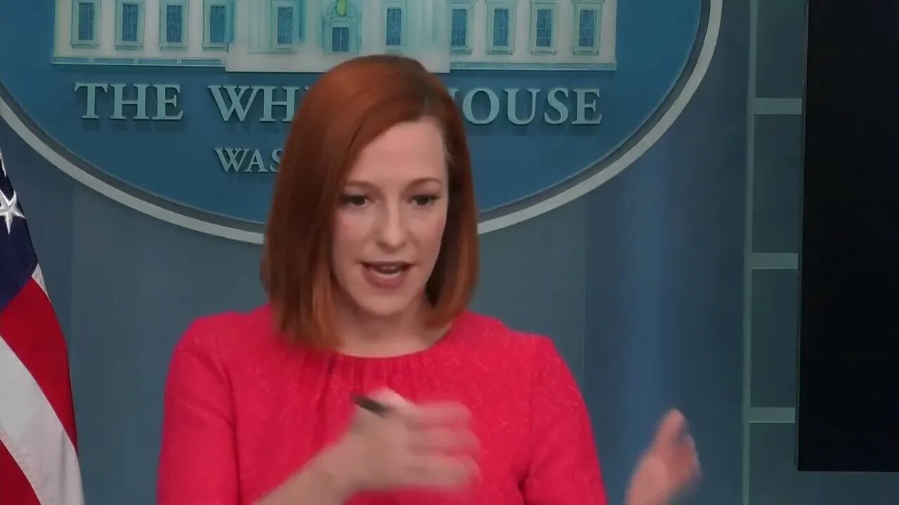 White House Press Secretary Jen Psaki Holds Press Briefing