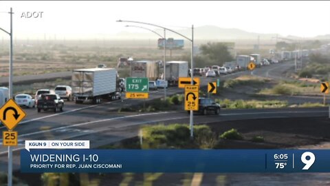 Widening I-10 a priority for Rep. Ciscomani