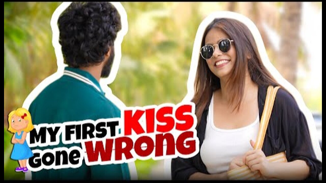 She want Kiss💋! But Pahle mulakat me Kiss nahi de sakta me😜