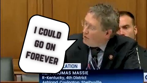 "I Could Go On Forever" - Thomas Massie Sinks Anti-Gun Narrative With 5 Minutes of Good Guys With Guns Stopping the Bad Guys