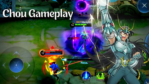 Chou Gameplay || Mobile Legends Bang Bang