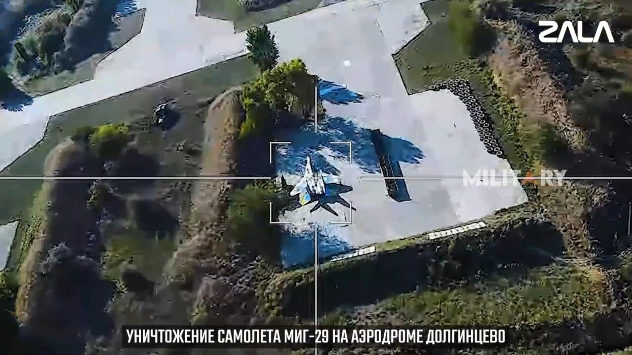 Terrifying! Zala Lancet Destroys MiG-29 in Seconds!