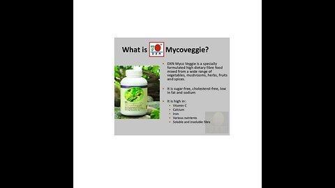 MycoVeggie DXN benefits