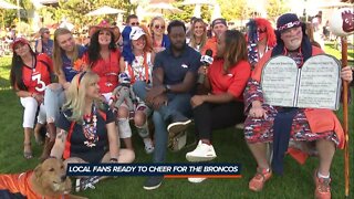 Local fans ready to cheer for the Broncos