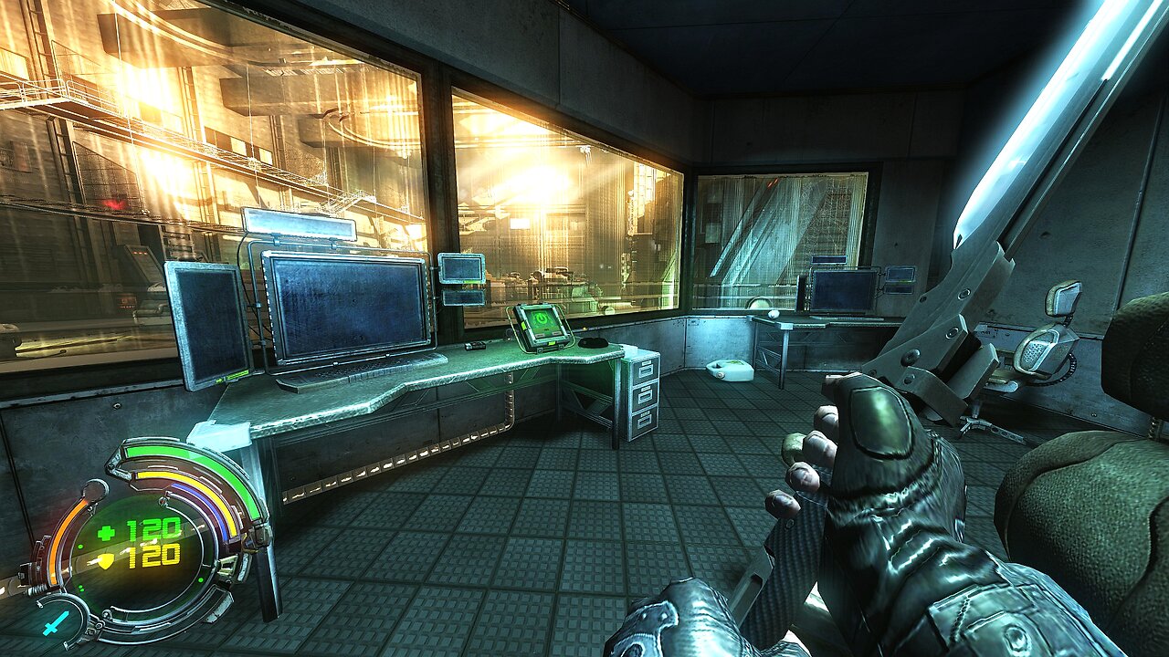 Hard Reset: Redux (Insane Difficulty), ExMode), pt1, Level: "First Contact"