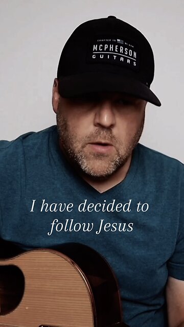 I HAVE DECIDED TO FOLLOW JESUS #hymn #acoustic #musicinary #worship #shorts
