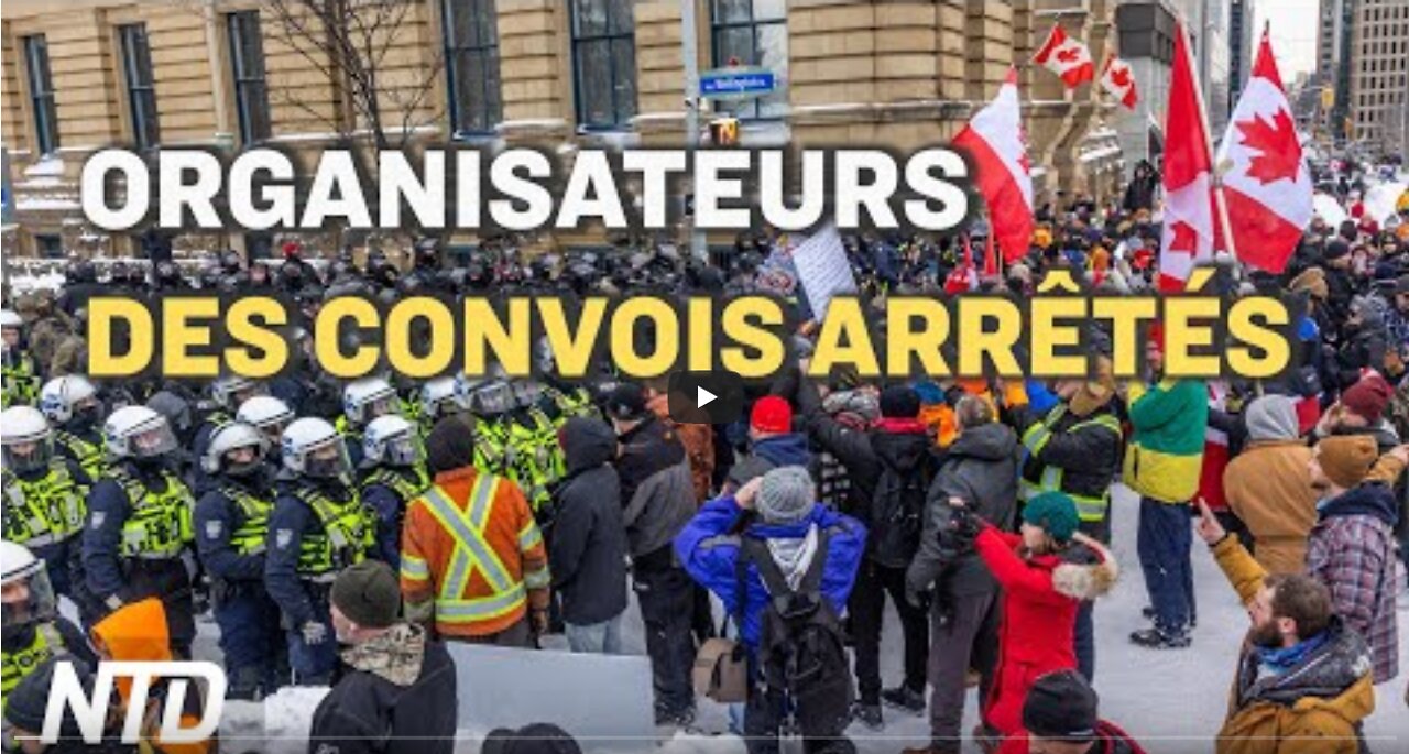 Crise ukrainienne vers un cessez-le-feu La police arrête les manifestants à Ottawa