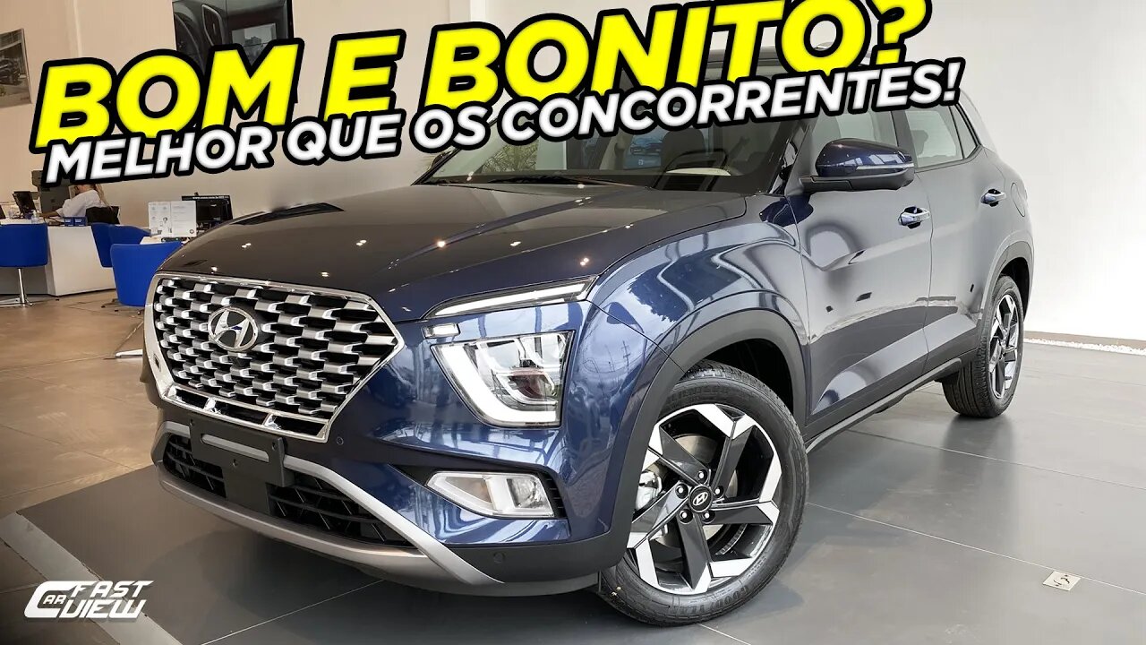 NOVO HYUNDAI CRETA ULTIMATE 2.0 2022 É MELHOR QUE JEEP RENEGADE E CHEVROLET TRACKER? Fastcarview