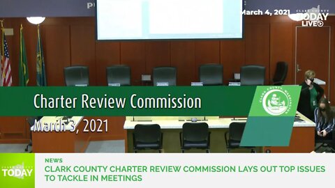 Clark County Charter Review Commission lays out top issues to tackle in meetings