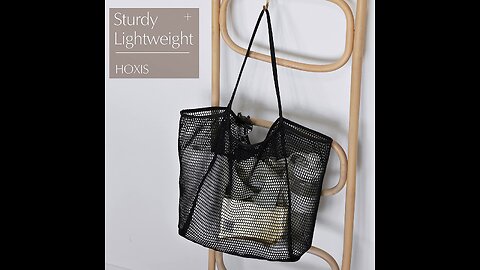Mesh Beach Tote Womens Shoulder Handbag