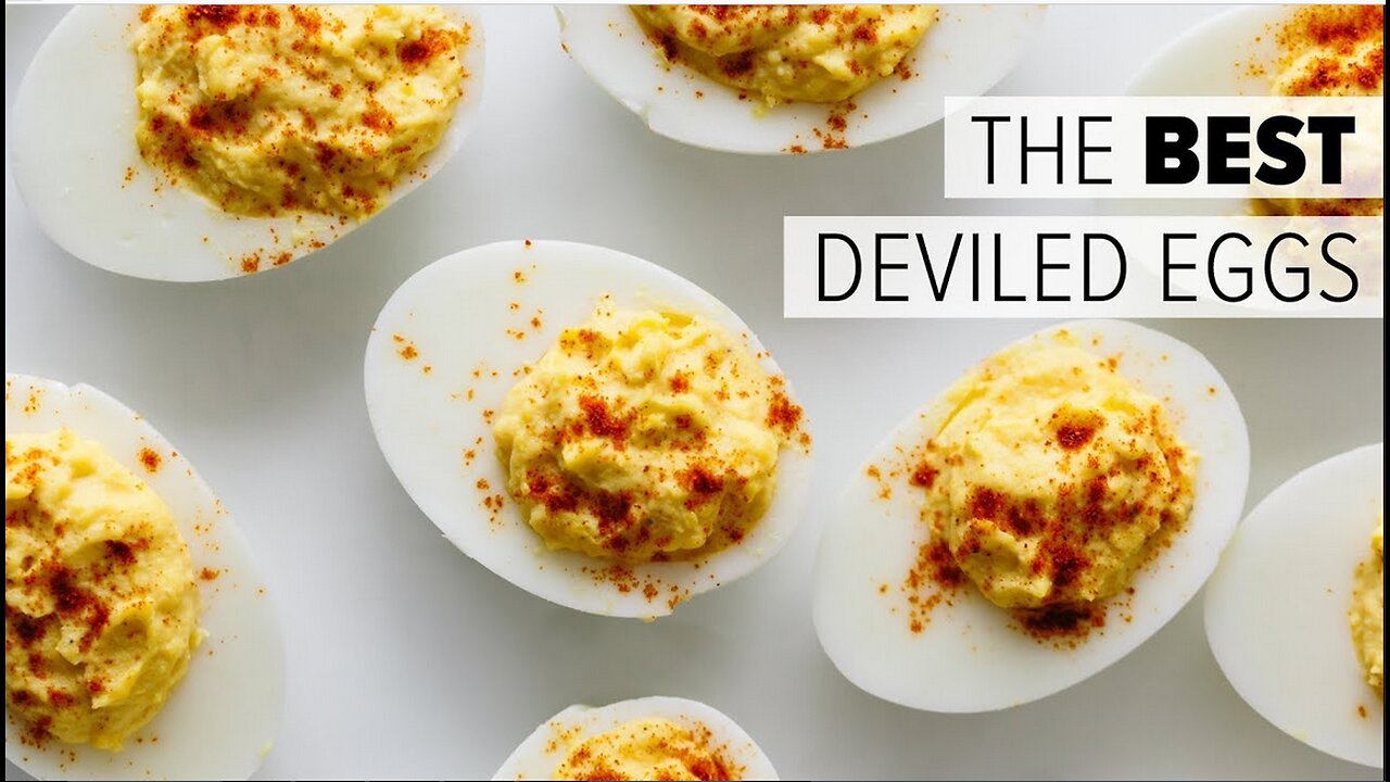 DEVILED EGGS | how to make the best deviled eggs recipe (paleo, keto, whole30)