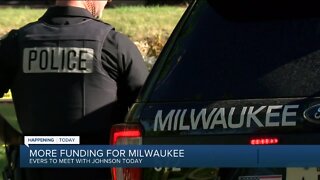 Governor Tony Evers, Mayor Cavalier Johnson meet to discuss public safety