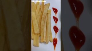 How to make Crispy French Fries Recipe. #Shorts #Fries #Fingerchips #Frenchfries #snacks
