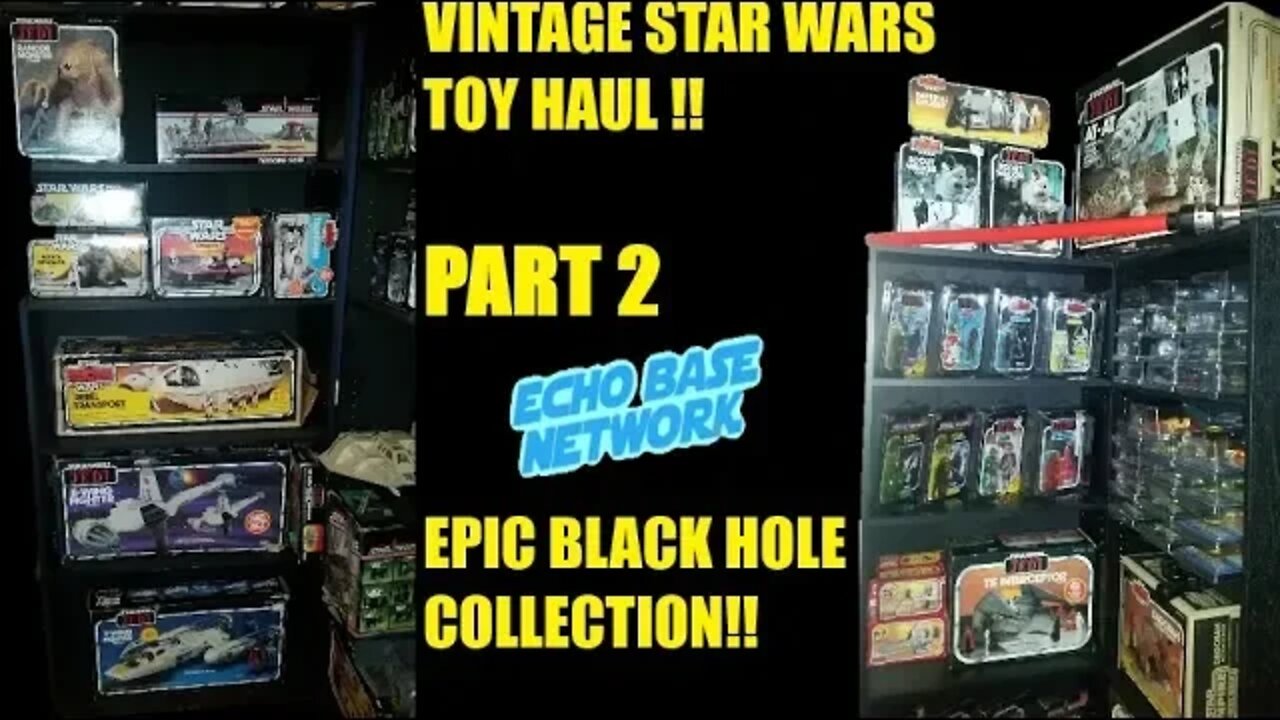EPIC VINTAGE 80's KENNER STAR WARS TOY HAUL PART 2