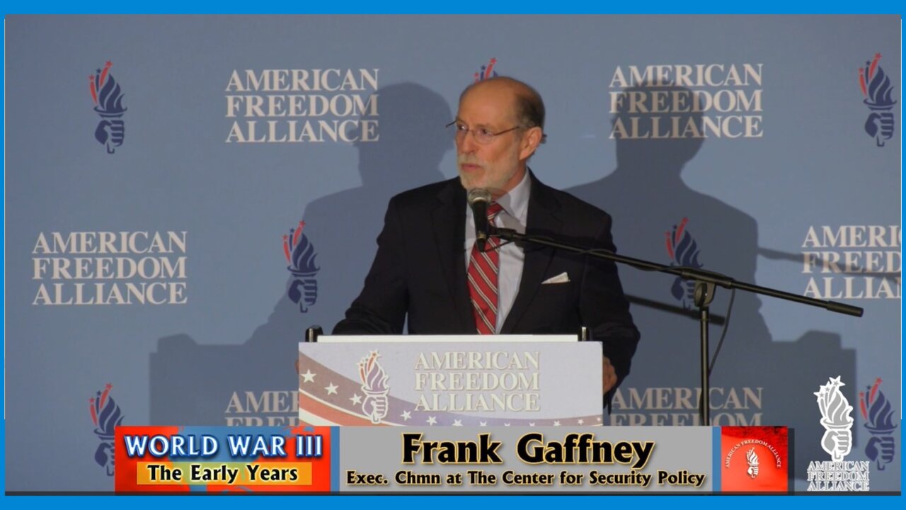 The CCP has openly declared war on us: Frank Gaffney at the WW3 conference