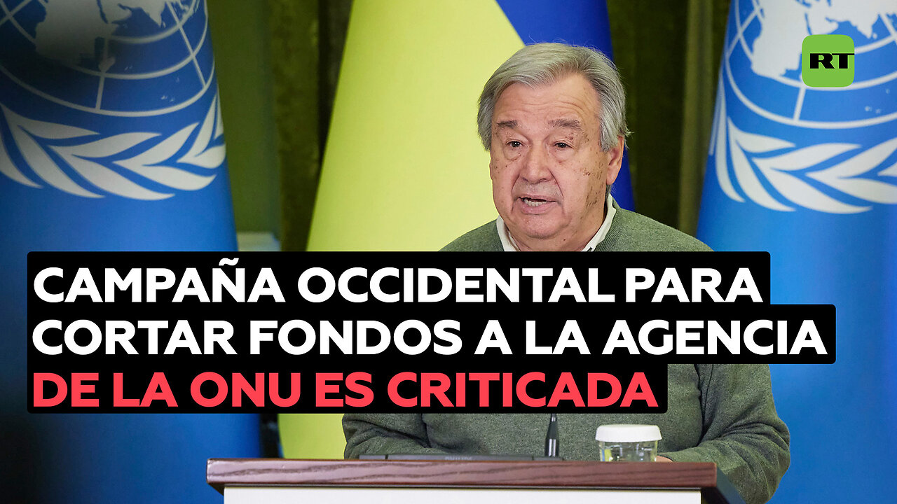 Llueven críticas a la campaña occidental para cortar fondos a la Agencia de la ONU