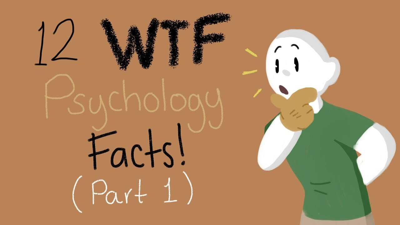 12 WTF Psychology Facts (Part 1) | Psychology Facts In English | Facts Video