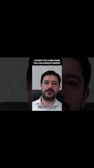 Pesquisa Para a Cura da Doença de Parkinson #Shorts