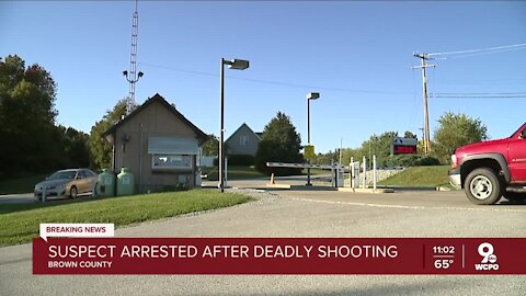 Brown County shooting suspect arrested after pursuit