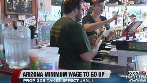 Statewide minimum wage will increase on Sunday