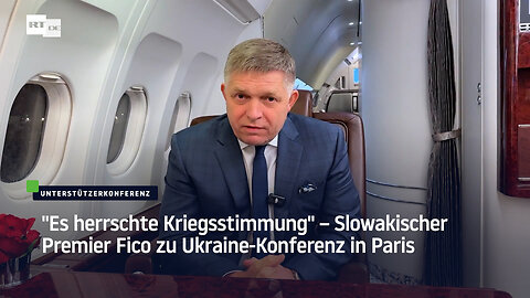 Fico: Einige NATO- und EU-Staaten würden Soldaten in die Ukraine schicken