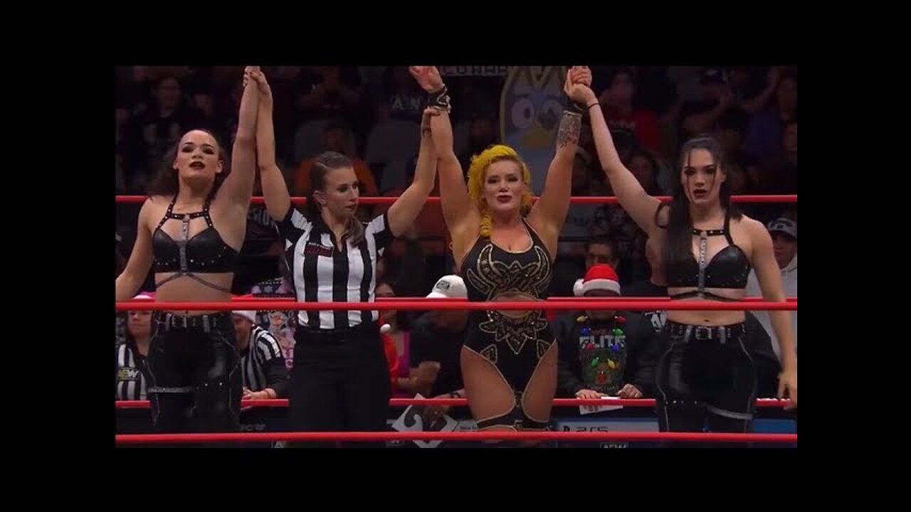 Taya Valkyrie and The Renegade Twins vs Kiera Hogan, Lady Frost, and Trish Adora