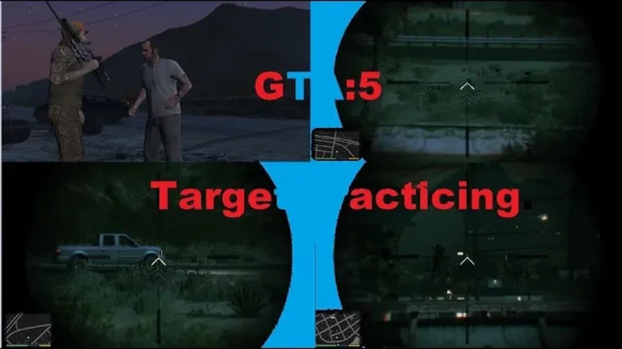 Grand Theft Auto V Mission Target Practicing.