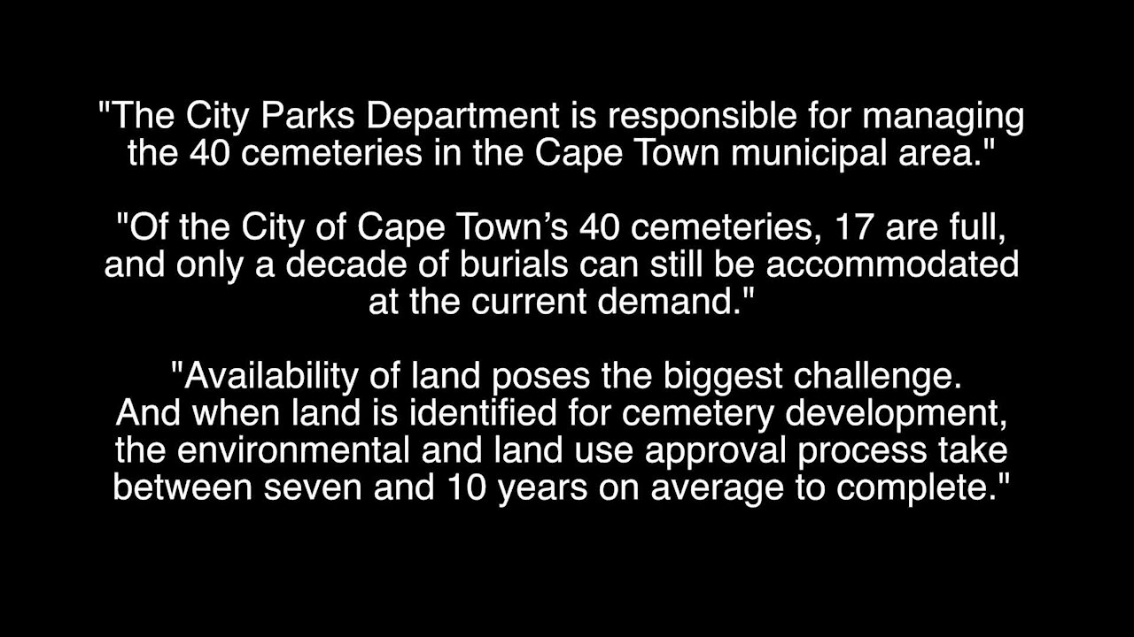 SOUTH AFRICA - Cape Town - Stikland Cemetery in Bellville (Tht)