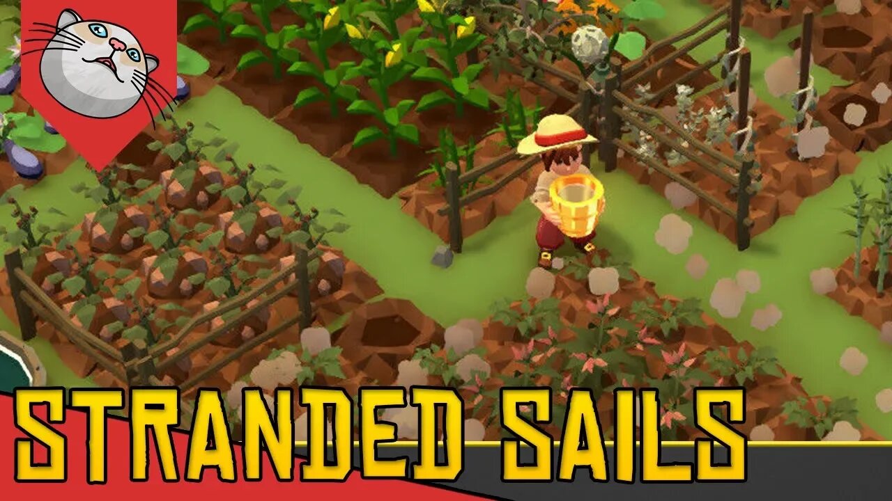 Stardew Valley na Ilha? - Stranded Sails: Explorer of the Cursed Islands [Gameplay Português PT-BR]