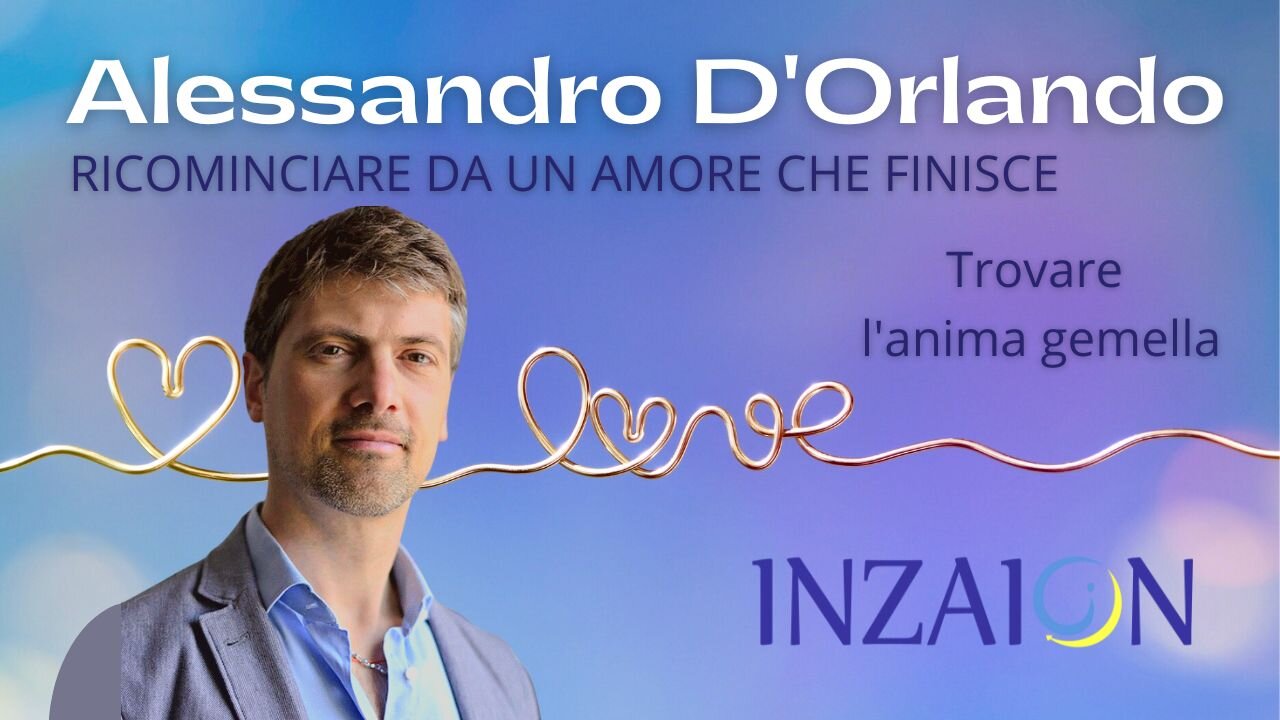 PROMO CORSO IN SALA - ALESSANDRO D'ORLANDO - RICOMINCIARE DA UN AMORE CHE FINISCE