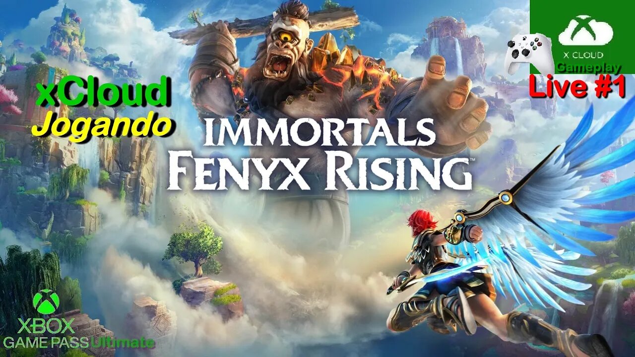 Immortals Fenyx Rising - xCloud (Live #1) Gameplay