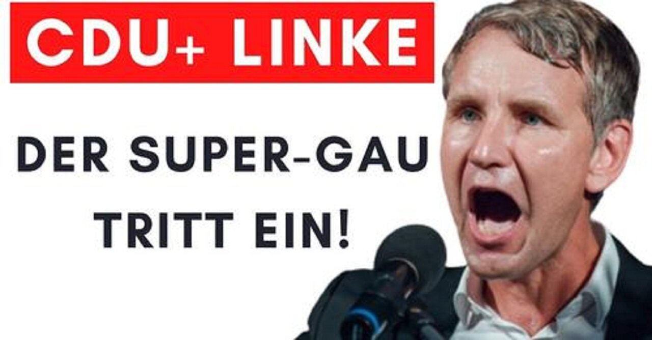 Thüringen: Geheimtreffen zwischen CDU und Linke aufgeflogen!