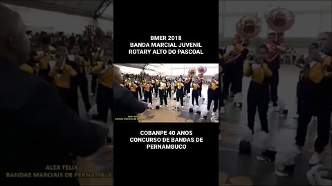 BMER 2018 - BANDA MARCIAL ROTARY ALTO DO PASCOAL