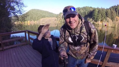 Oregon Coastal Lake Fishing 2019