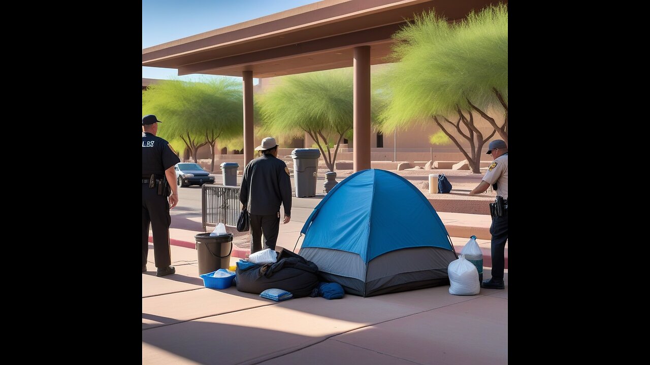 The City of Tempe is saying a man who offers picnic meals to people who are homeless