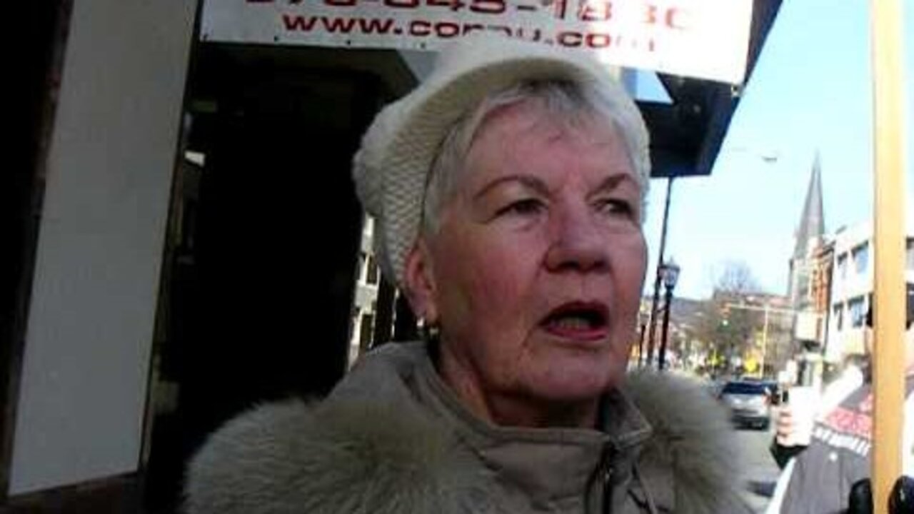 Arlene Porter at the 3-16 a.m tea party protest