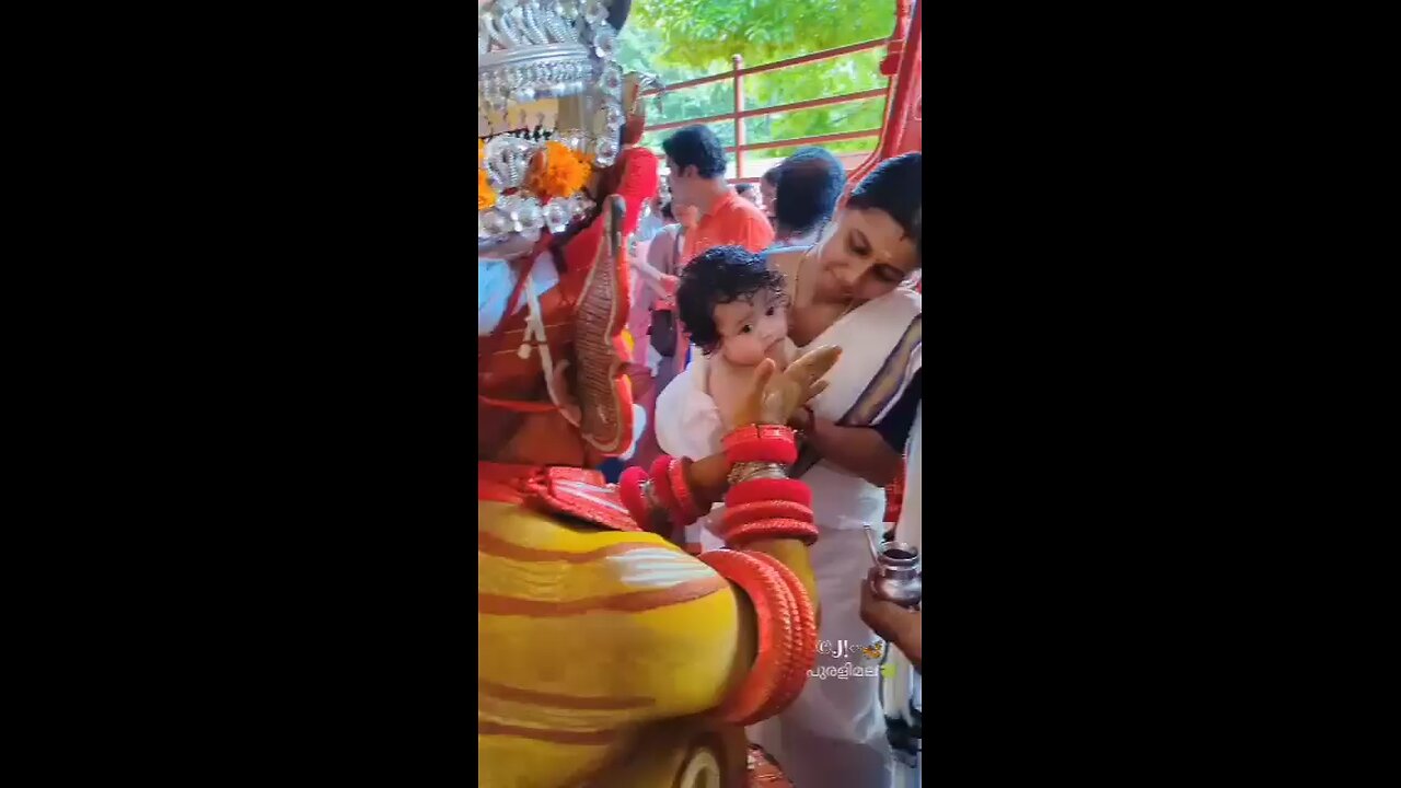 Muthappan theyyam video with baby | rituals | India