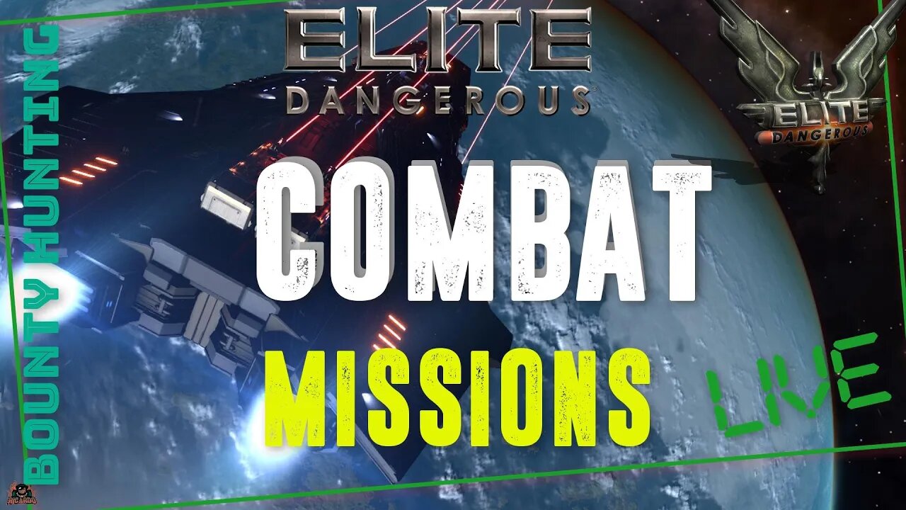 Elite Dangerous Live Missions to make Money #2