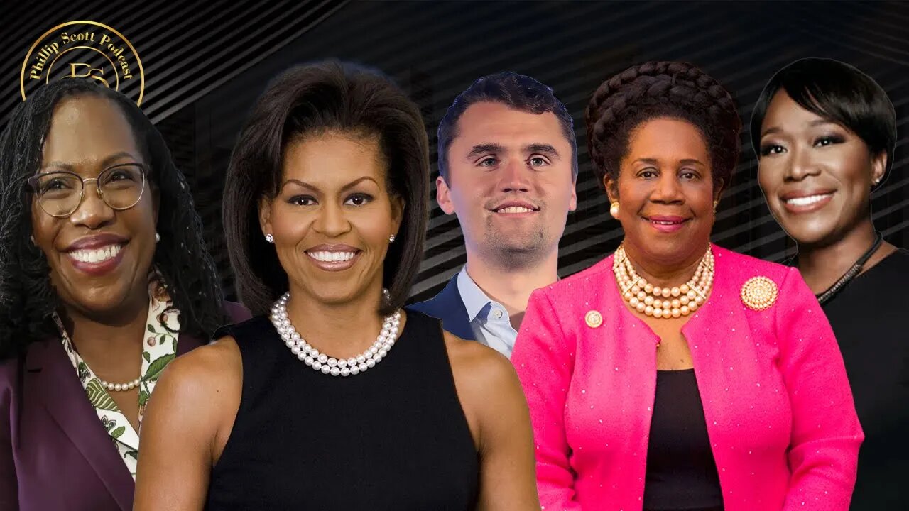 Charlie Kirk Says Michelle Obama, Joy Reid, Sheila Jackson-Lee & Justice Ketanji Took Spaces From WP