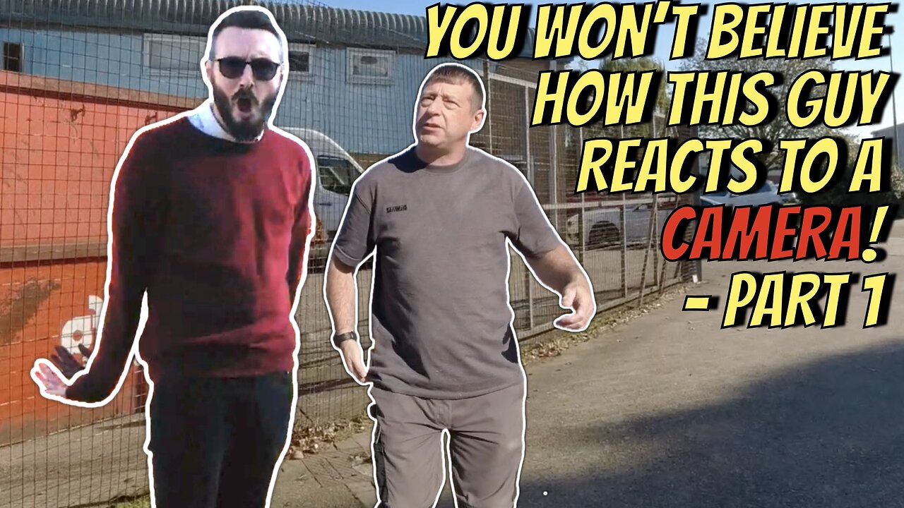 YOU WON’T BELIEVE HOW THIS GUY REACTS TO A CAMERA! - PART 1 👮‍♂️📸❌💩🎥