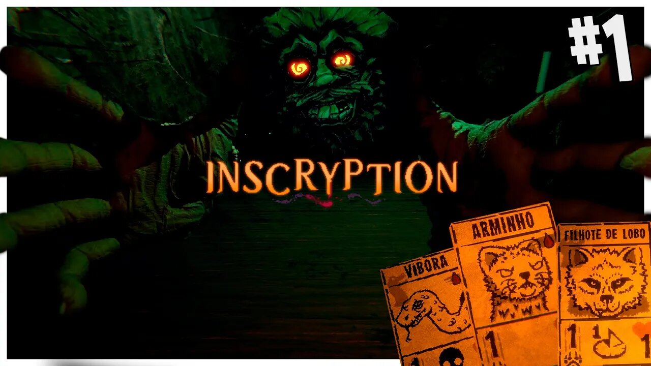 Jogo de CARTAS MARAVILHOSO! Inscryption Gameplay BR #1